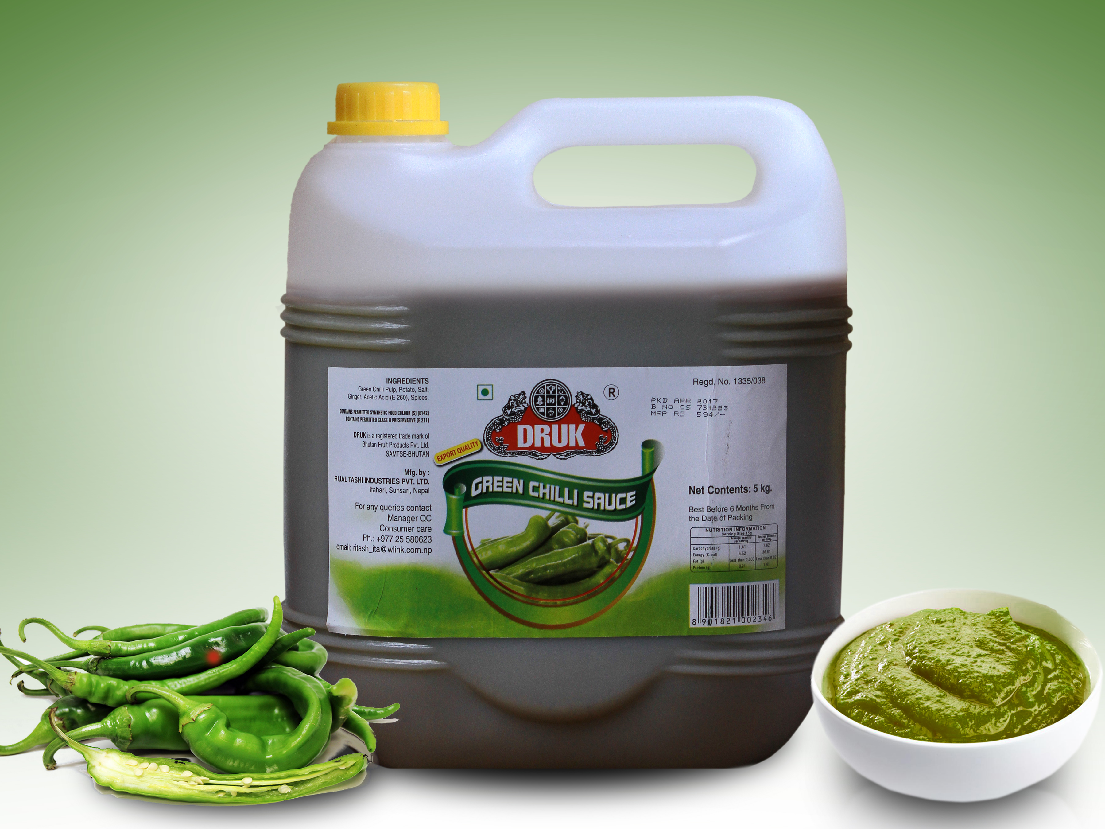 Green Chilly Sauce